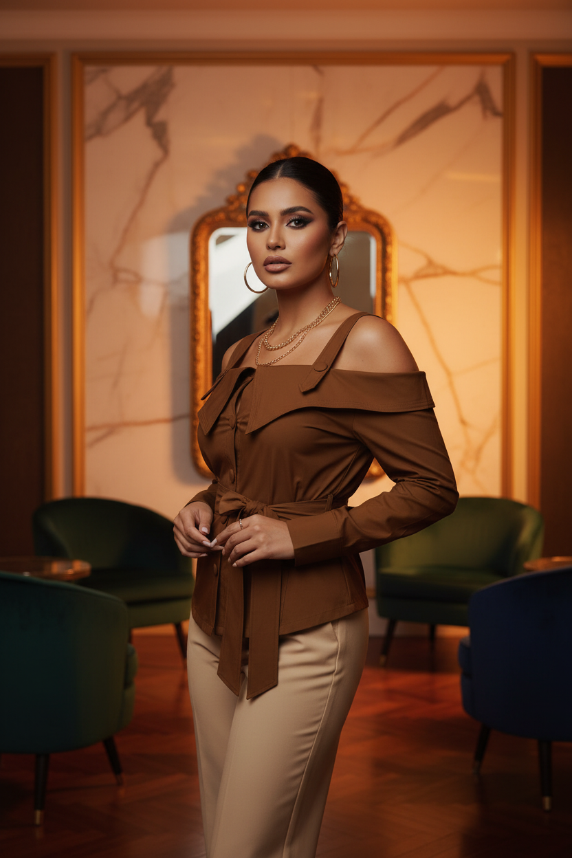 Brown - Hotel Room
