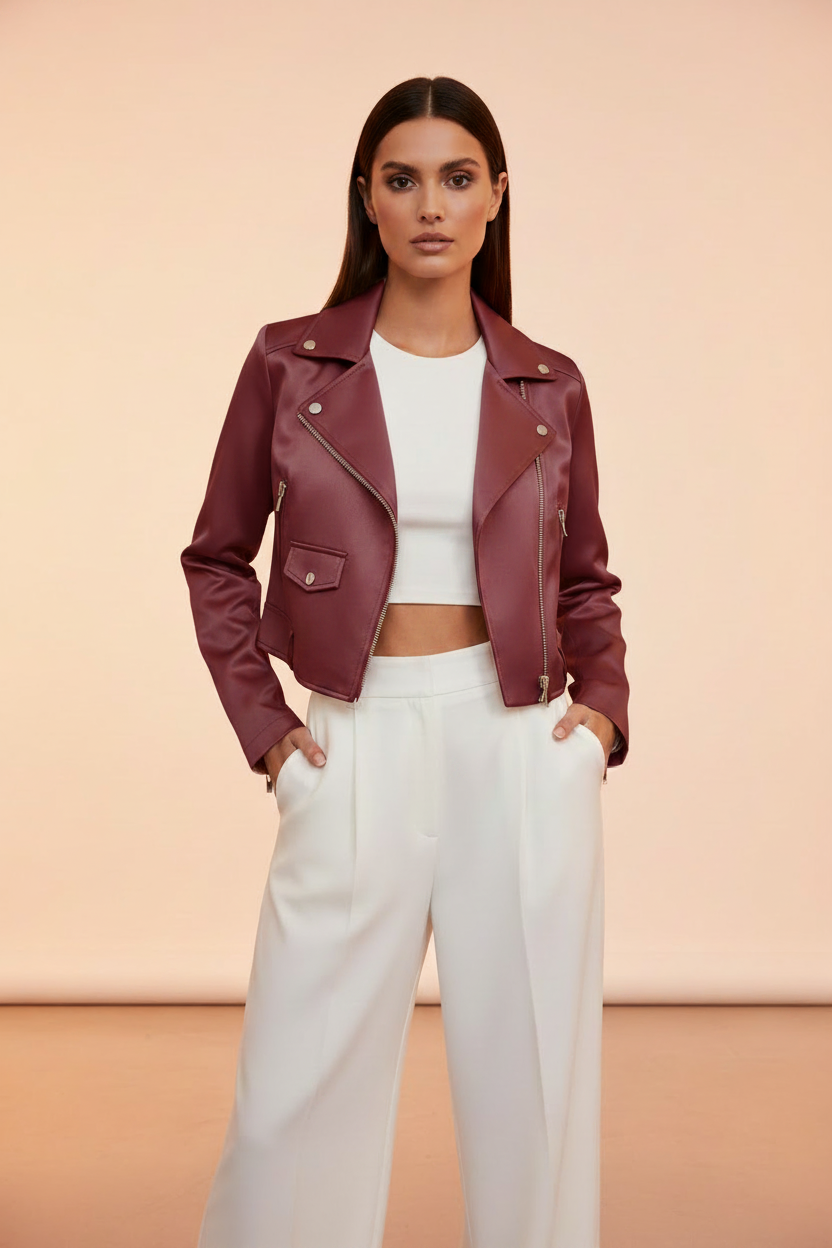 Burgundy Jacket