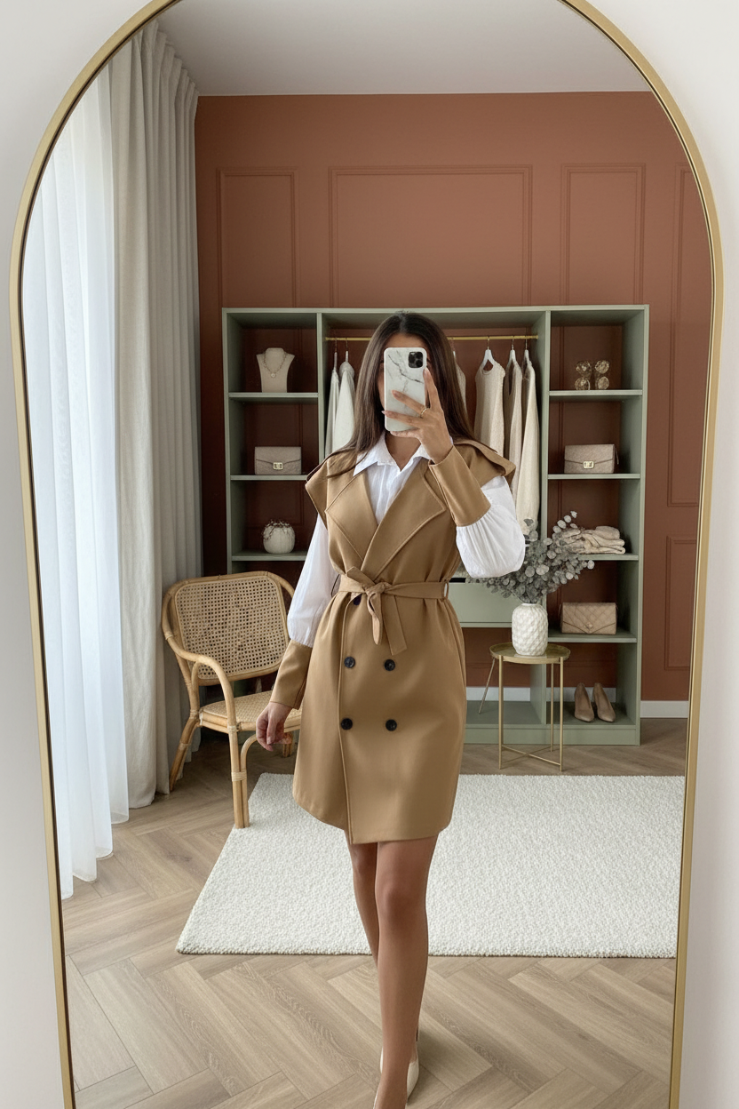 Camel Vest New Decor