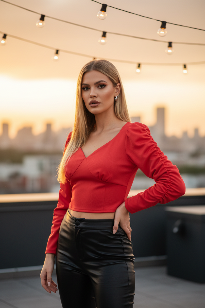 Coral Red - Rooftop