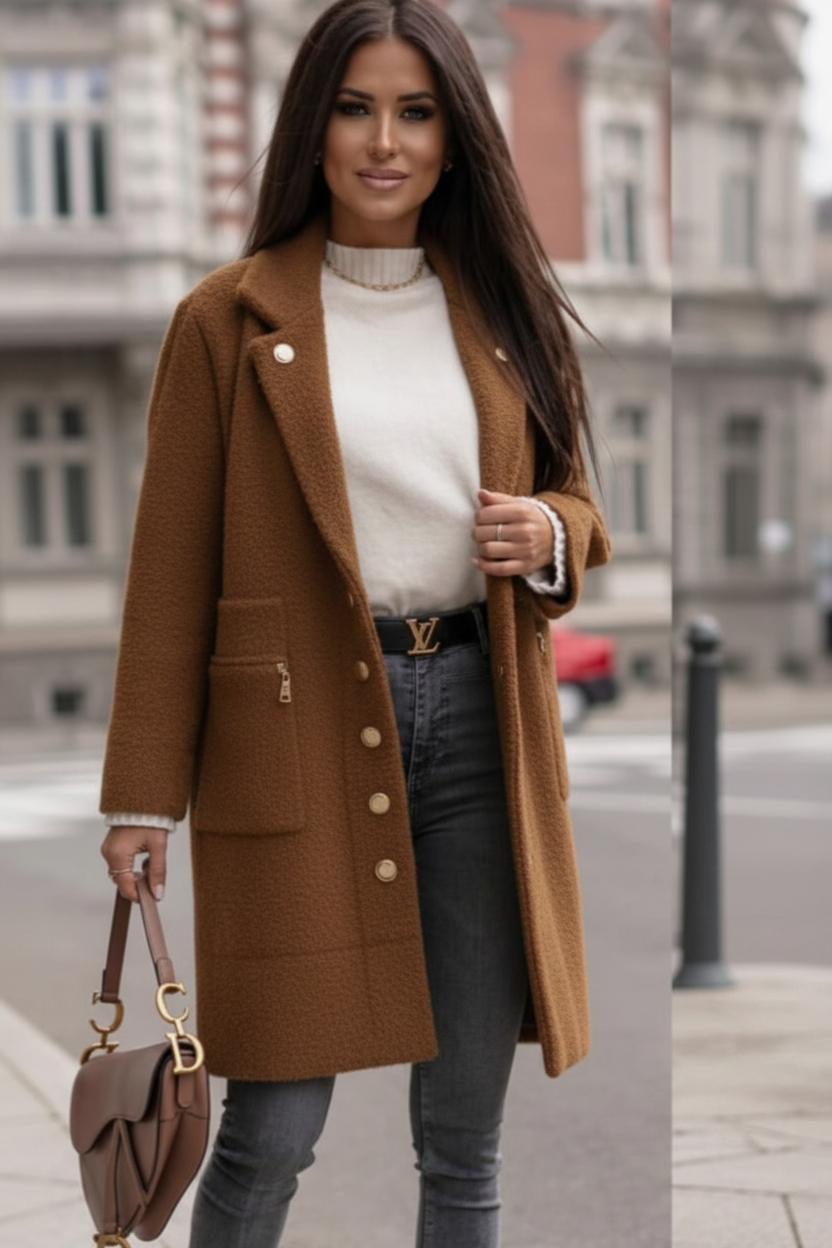 Dark Camel Coat