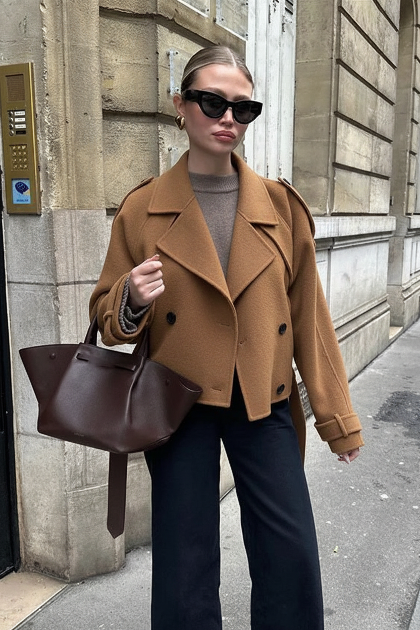 Dark Camel Coat