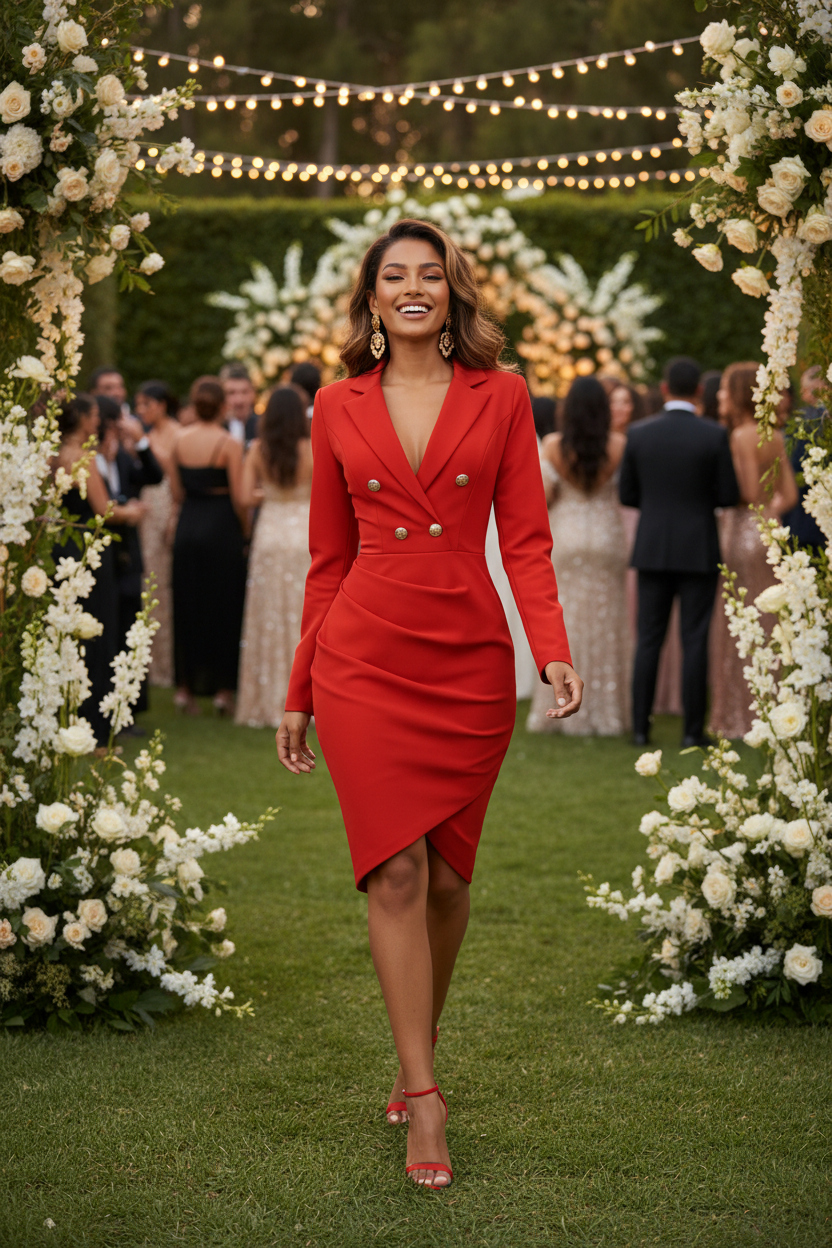 Garden Gala - Red Dress