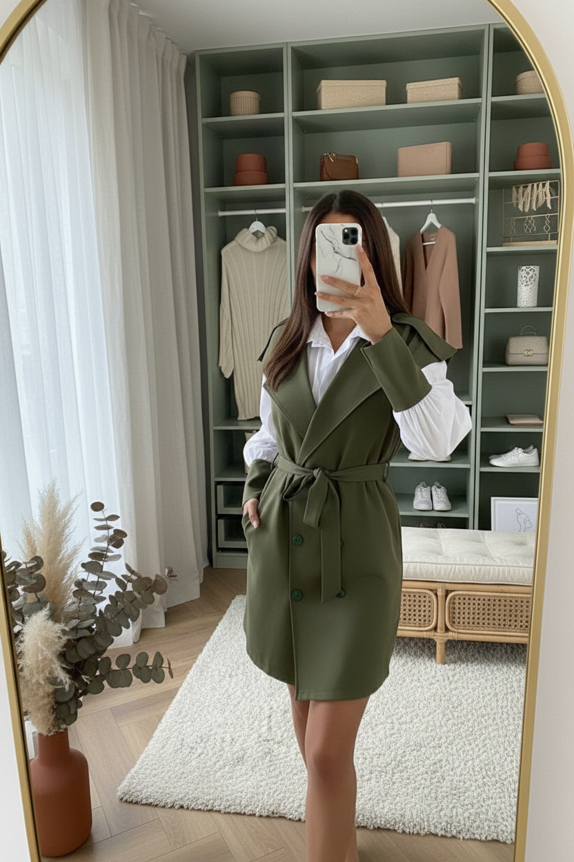 Olive Vest New Decor
