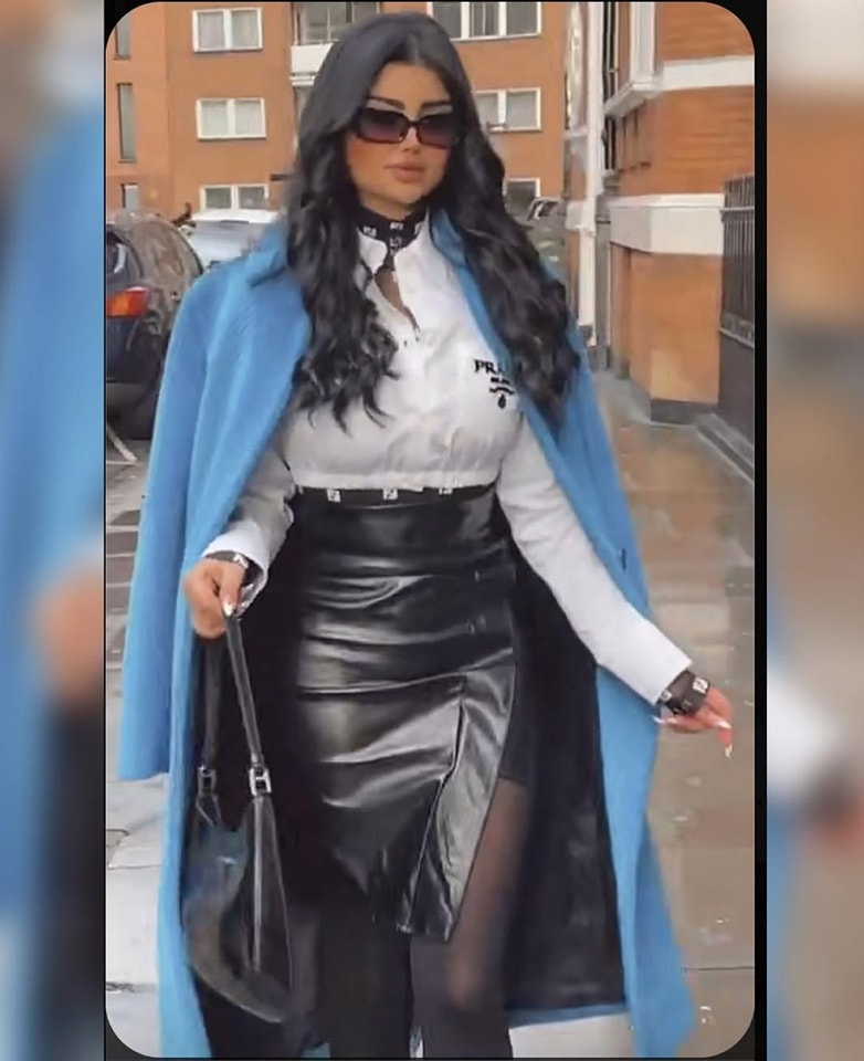 Leather mini Skirt