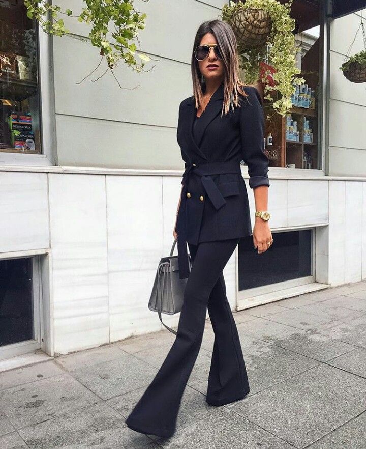 Black belted Suit