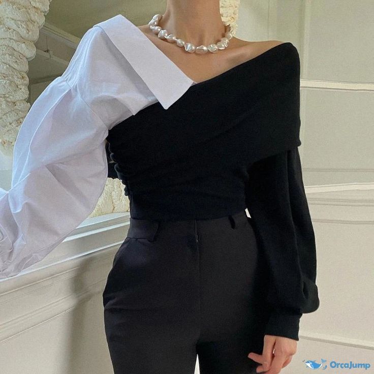 Vintage statement Blouse