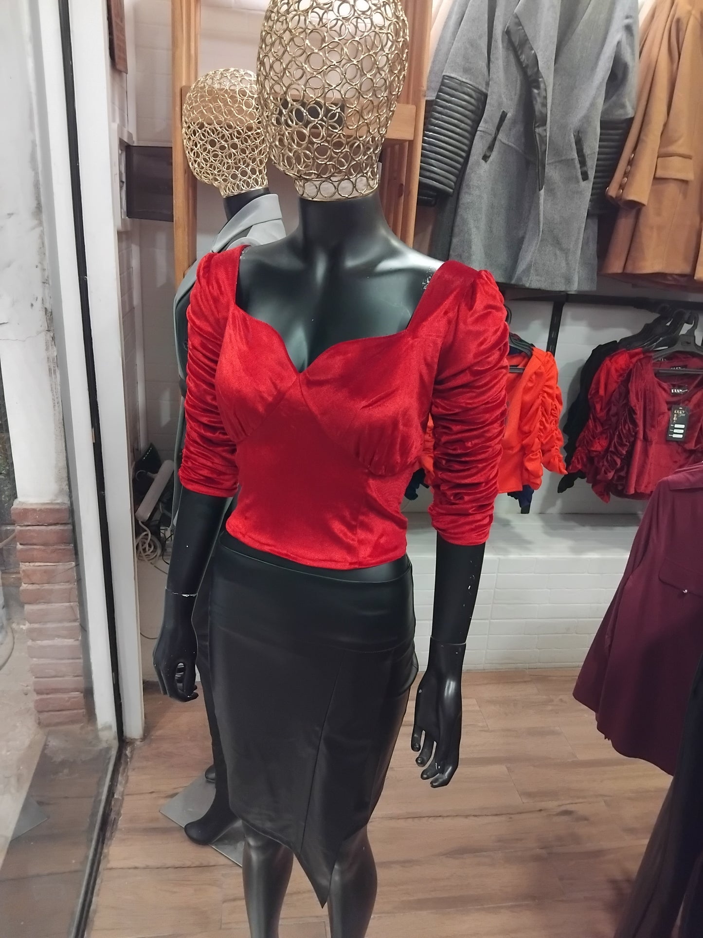 Velvet  heart blouse