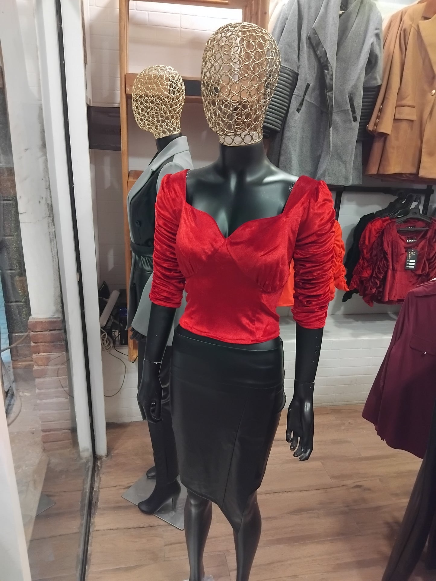 Velvet  heart blouse