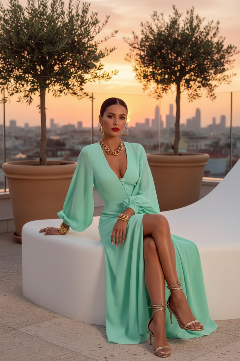 Rooftop Sunset